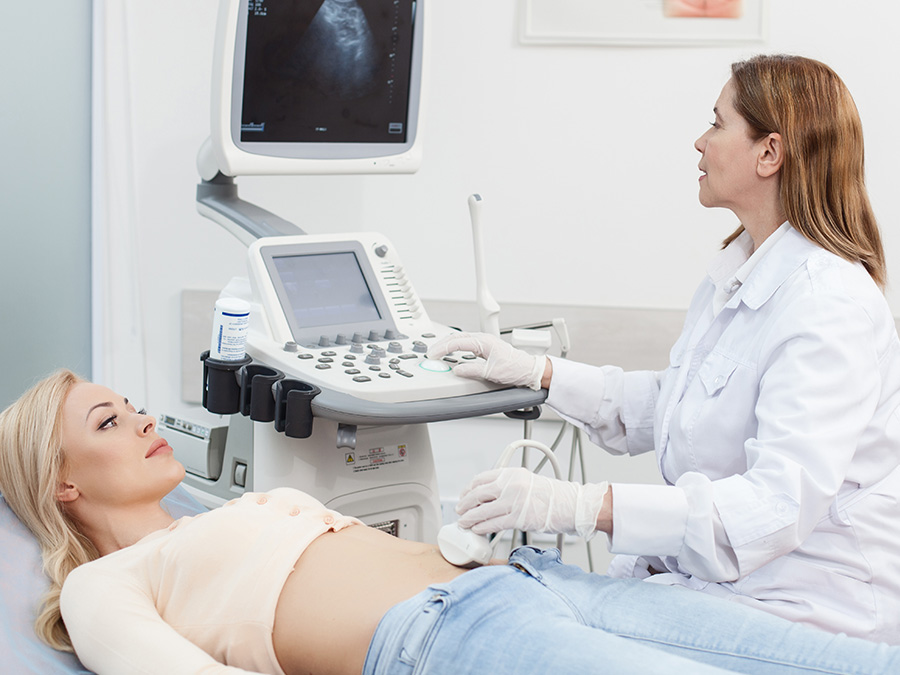 Ultrazvok trebuha v medicinskem centru Diagnostika Clarus