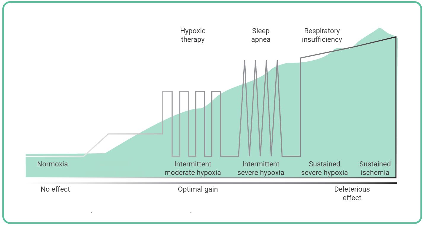 Graf IHHT kisikova terapija kaj je intervalna hipoksija in kako deluje